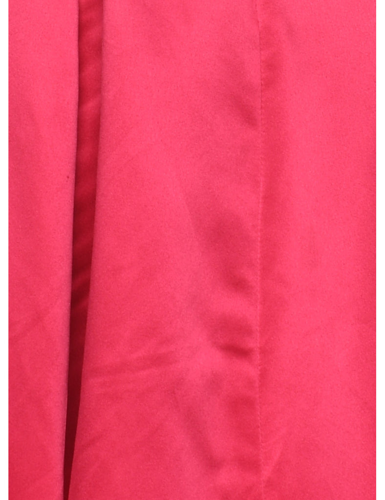 1980s Strapless Evening Dress - S