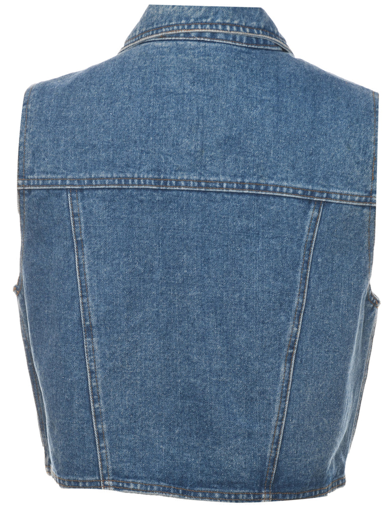 1990s Denim Vest - M