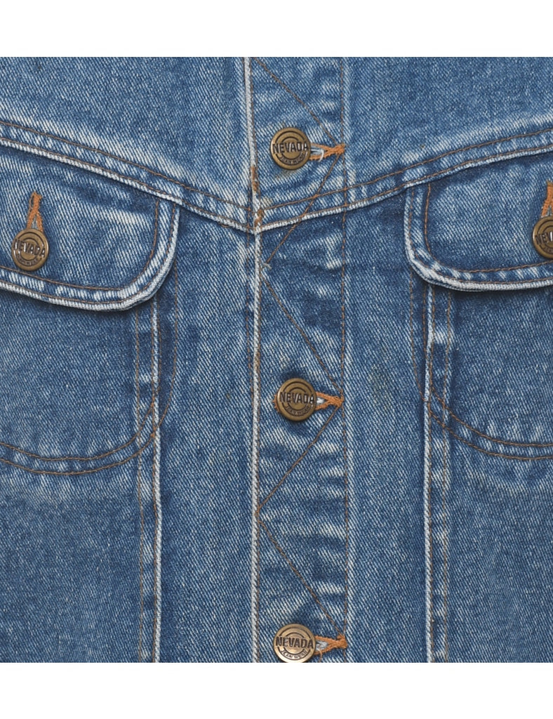 1990s Denim Vest - M