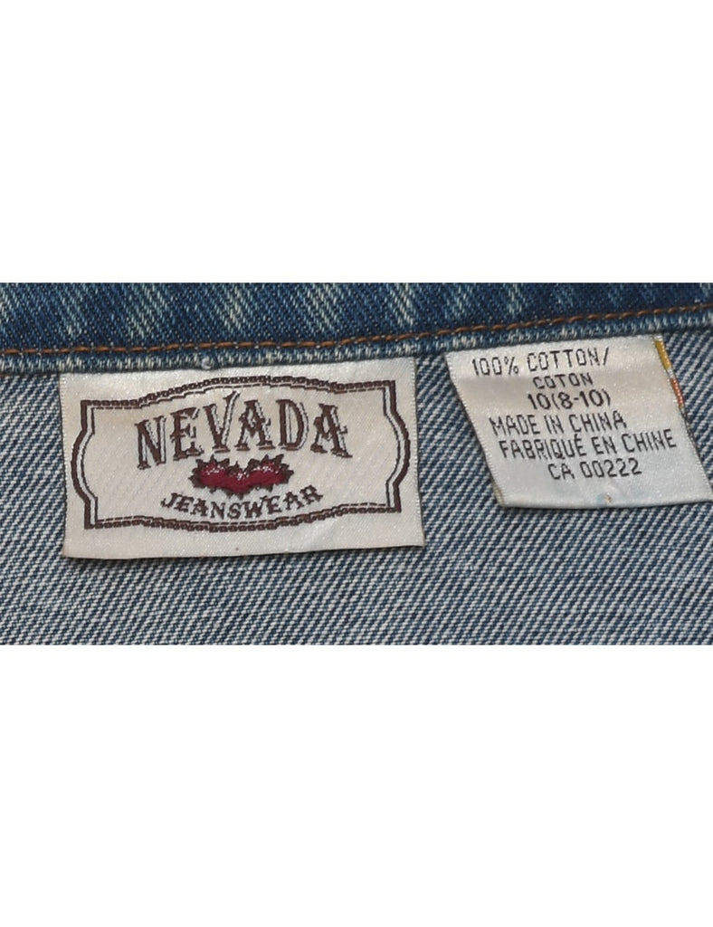 1990s Denim Vest - M