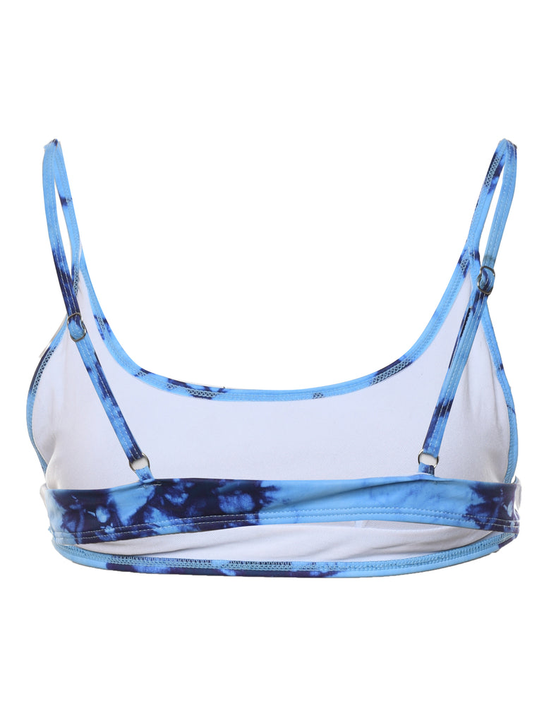1990s Tie Dye Bikini Top - L