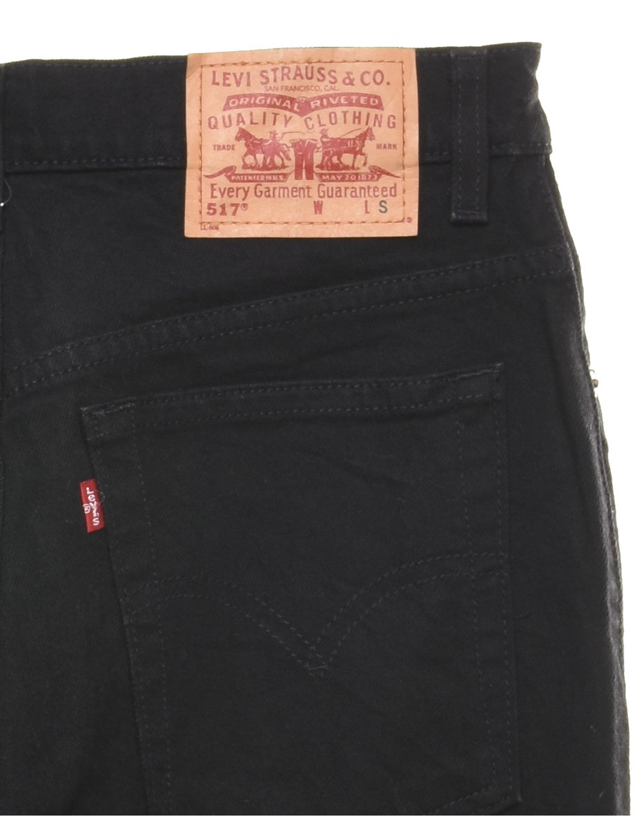 Women s Levi s 517 s Fit Boot Cut Black Levi s Jeans Black M Beyond Retro