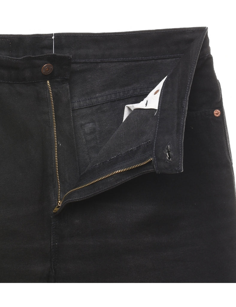 521's Fit Black Levi's Tapered Jeans - W32 L32