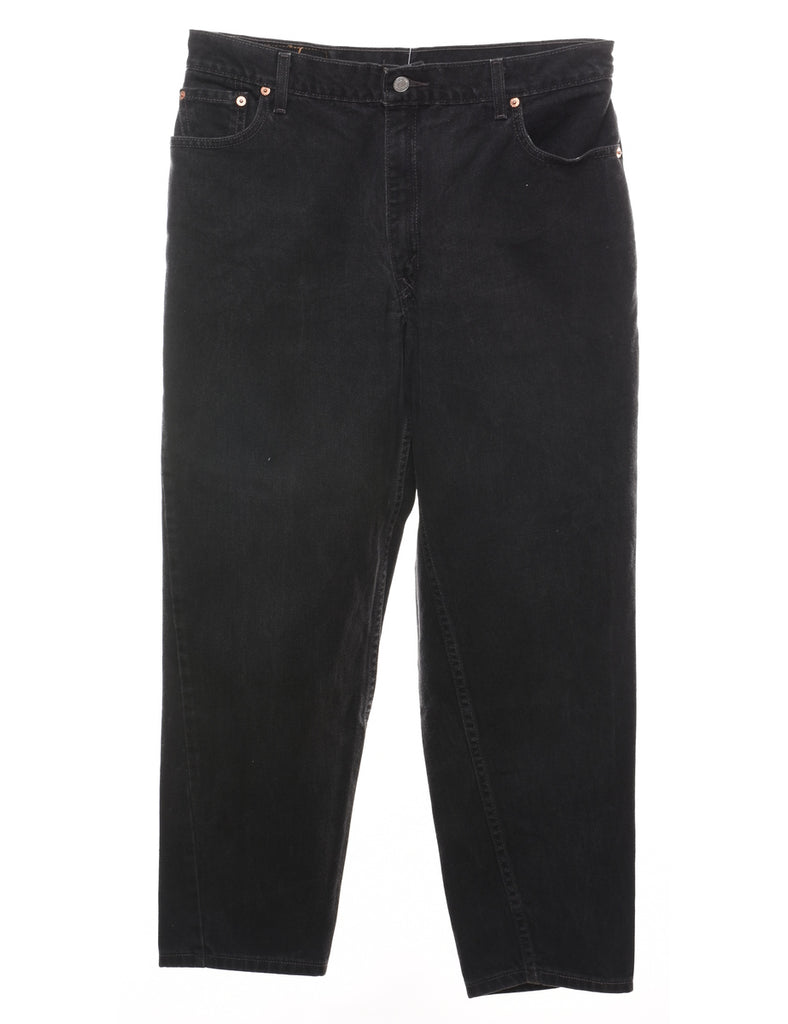 550's Fit Black Tapered Levi's Jeans - W32 L28