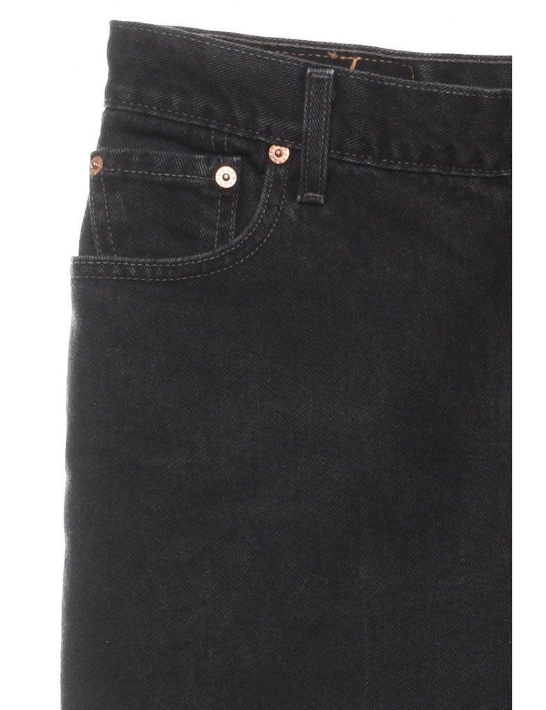 550's Fit Black Tapered Levi's Jeans - W32 L28