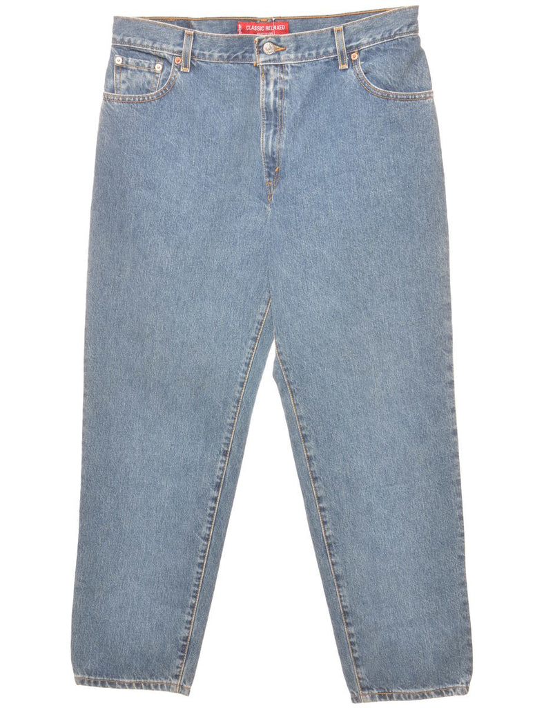 550's Fit Levi's Tapered Light Wash Jeans - W34 L30