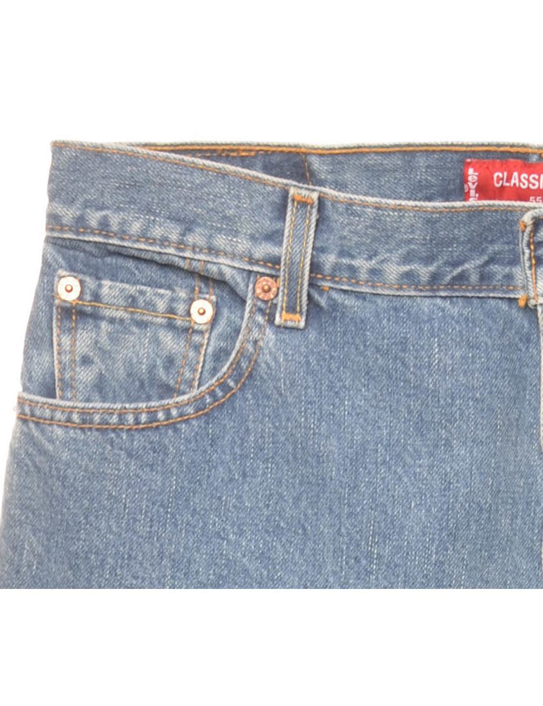 550's Fit Levi's Tapered Light Wash Jeans - W34 L30