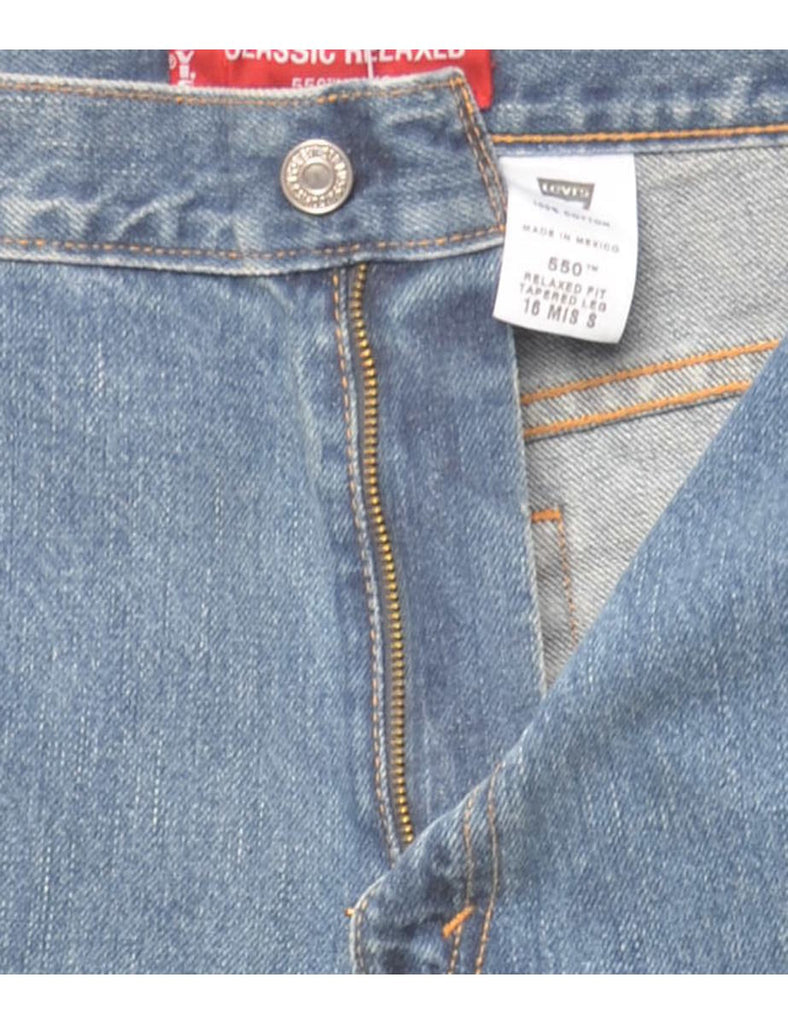 550's Fit Levi's Tapered Light Wash Jeans - W34 L30