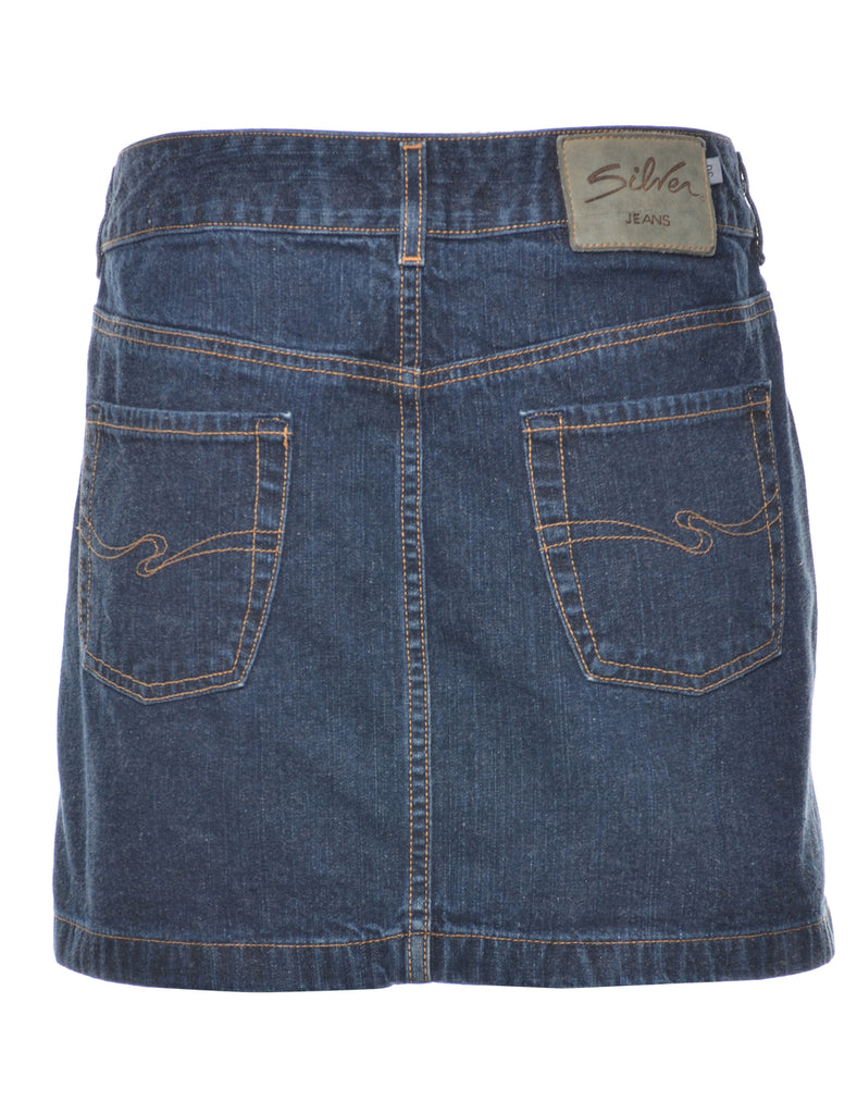 A-Line Denim Skirt - M