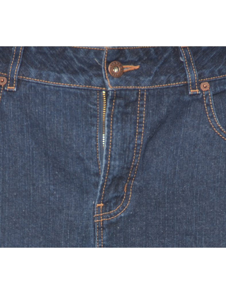 A-Line Denim Skirt - M