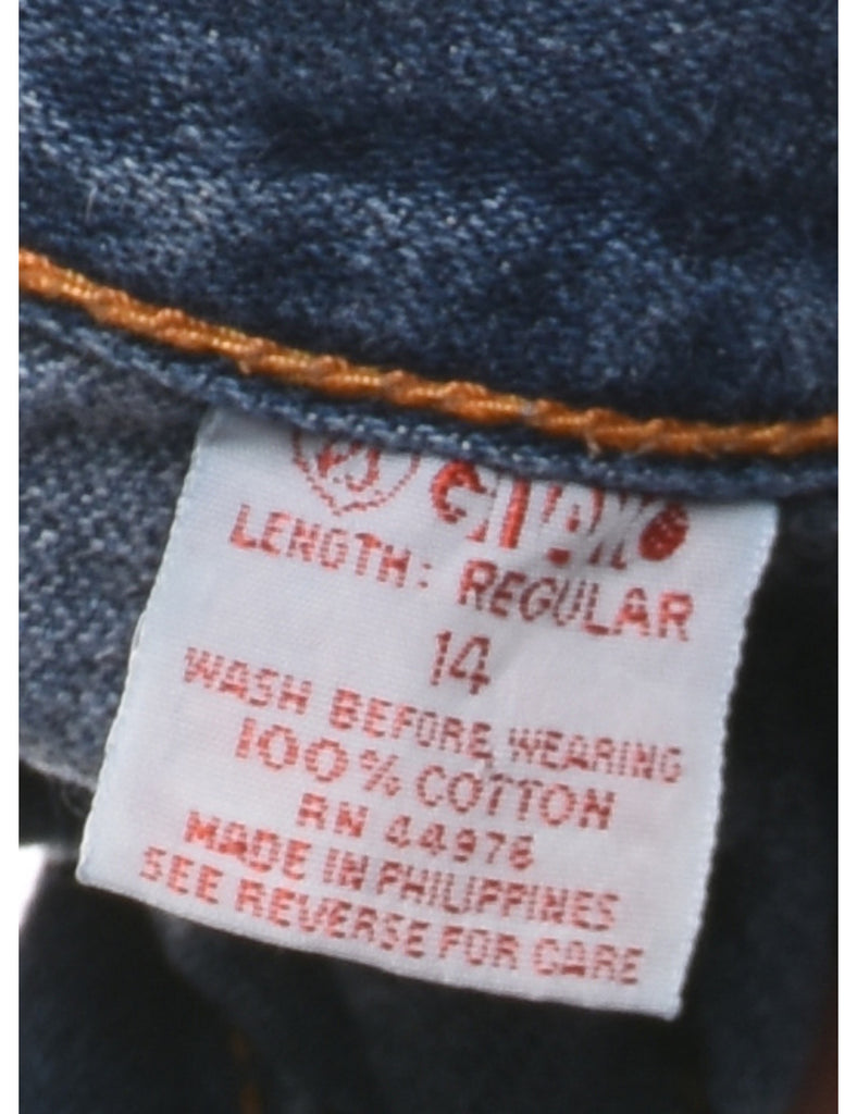 A-Line Denim Skirt - S