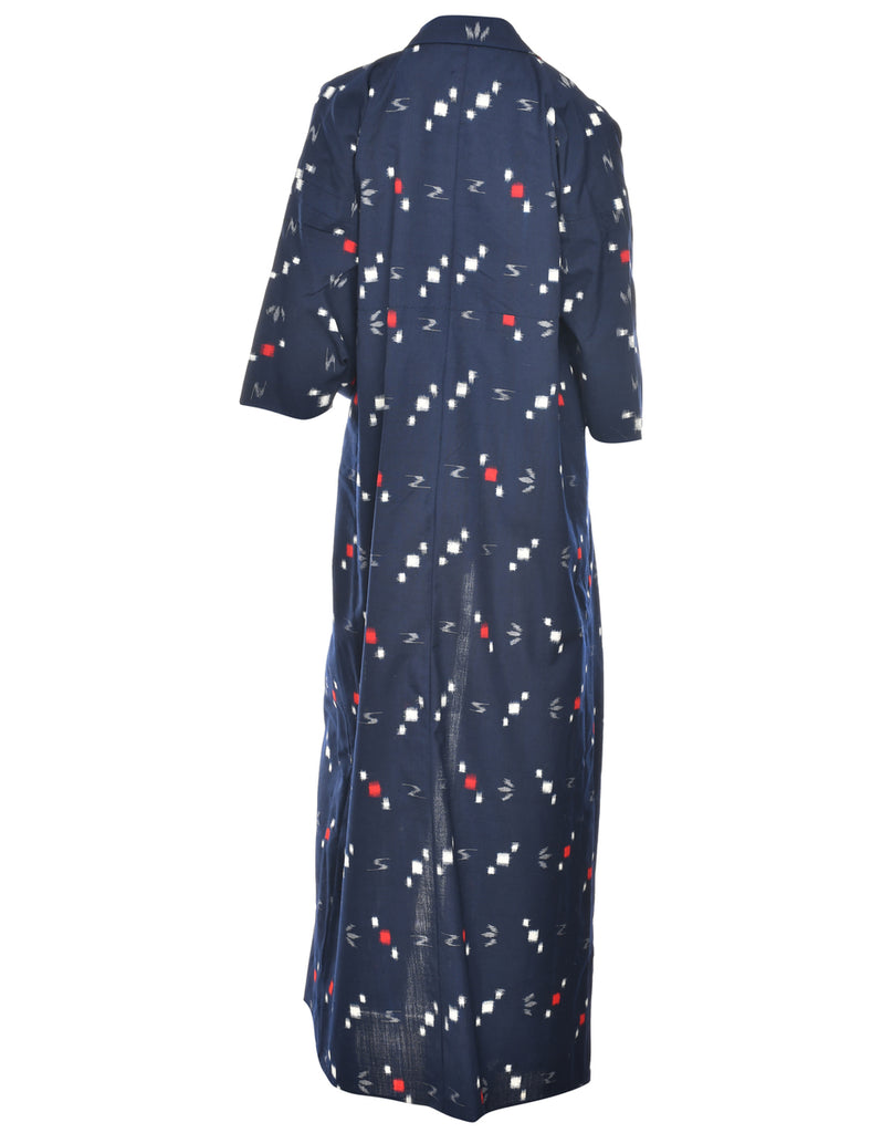 A Print Full Length Kimono - XL