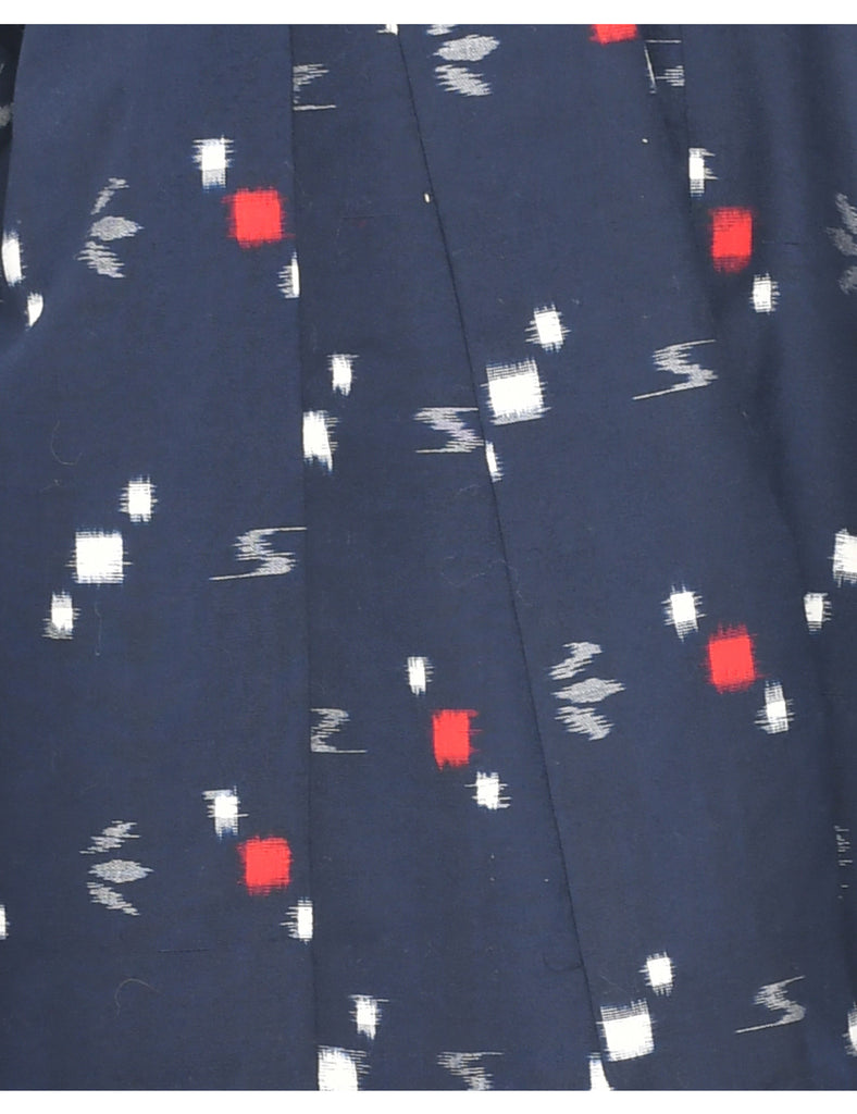 A Print Full Length Kimono - XL