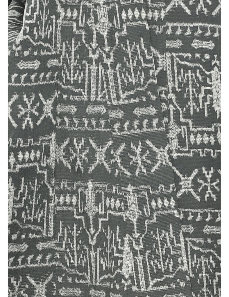 A Print Full Length Kimono - XL