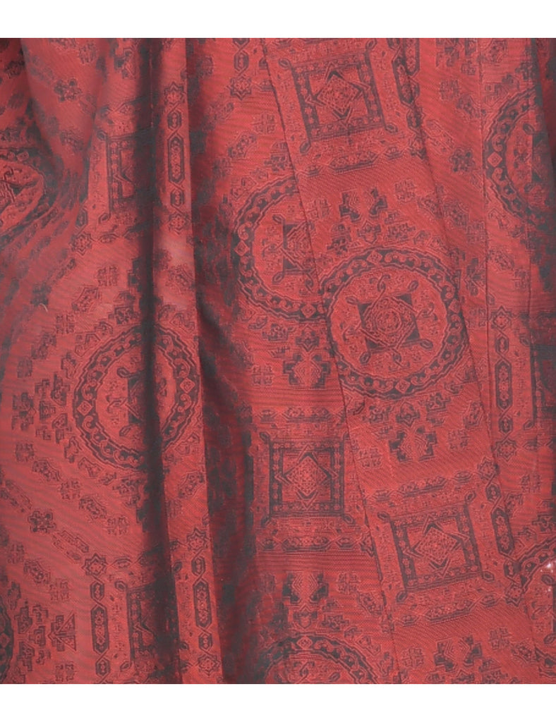 A Print Full Length Kimono - XL