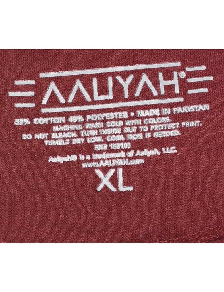 AAliyah Printed Sweatshirt - XL