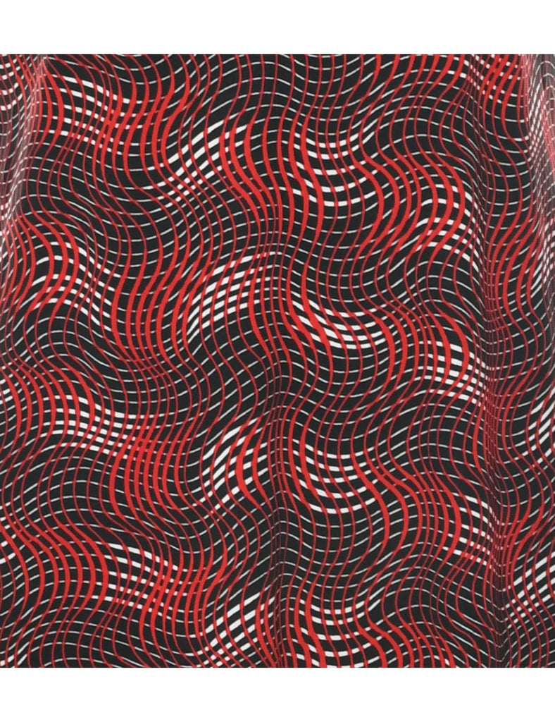 Abstract Pattern Dress - M