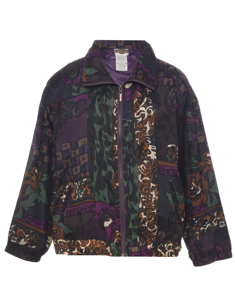 Abstract Pattern Jacket - L