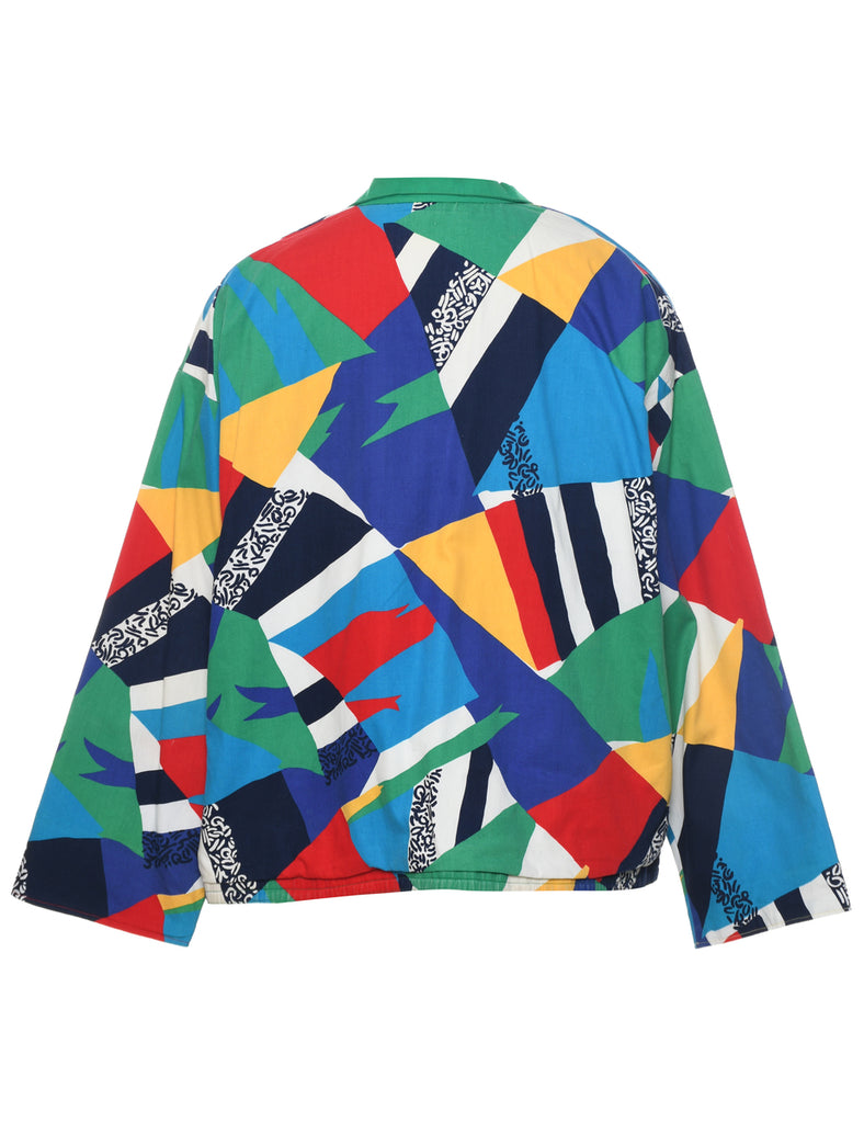Abstract Pattern Jacket - XL