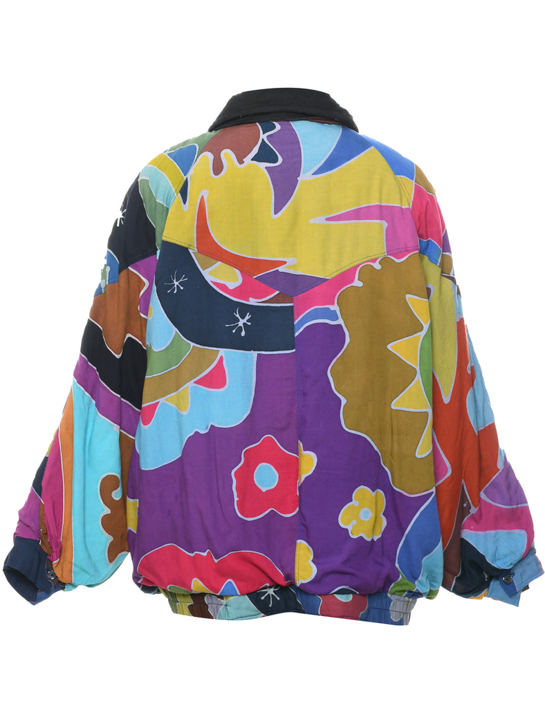 Abstract Pattern Jacket - XL