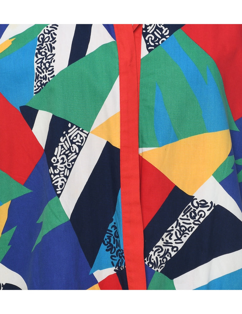 Abstract Pattern Jacket - XL