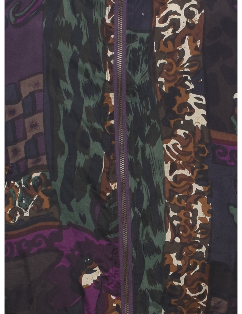 Abstract Pattern Jacket - L