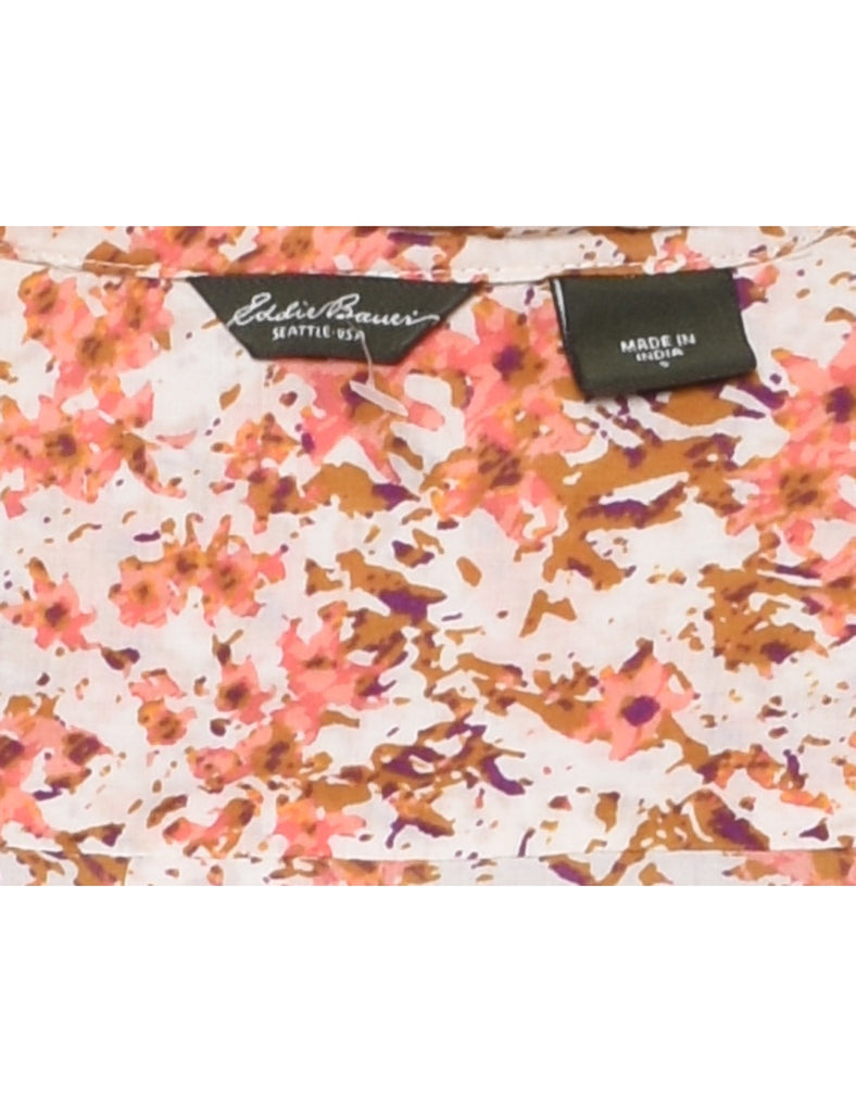 Abstract Print Blouse - S
