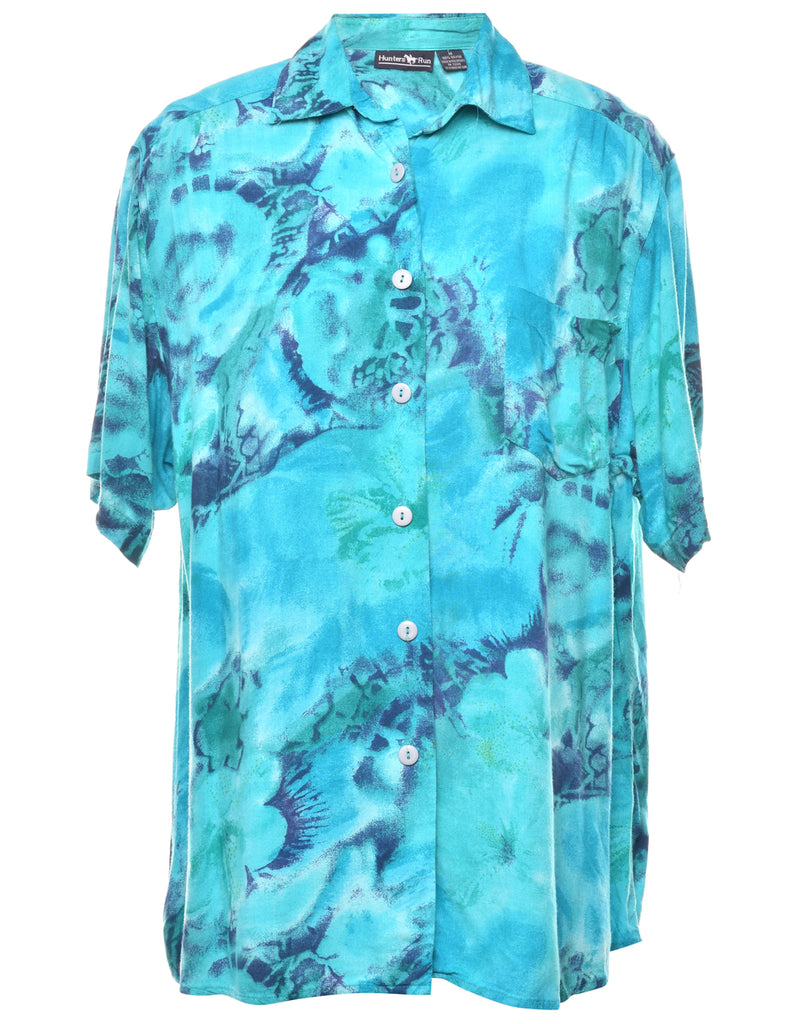 Abstract Print Shirt - M