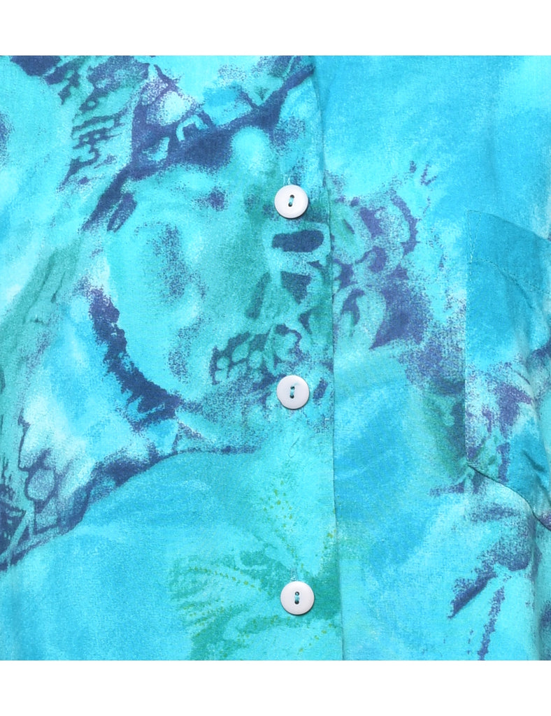 Abstract Print Shirt - M