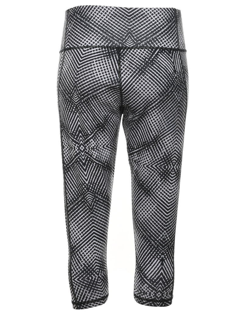 Adidas Geometric Pattern Workout Pants - W28 L20