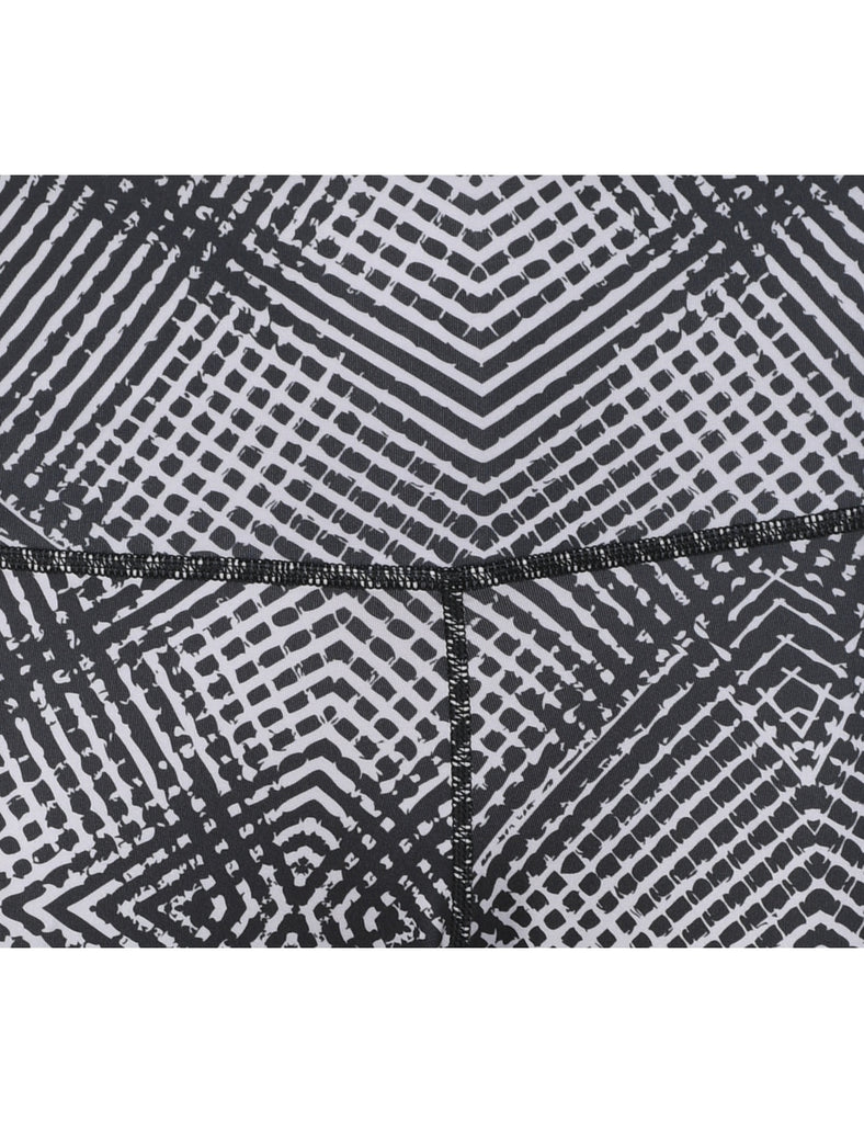 Adidas Geometric Pattern Workout Pants - W28 L20
