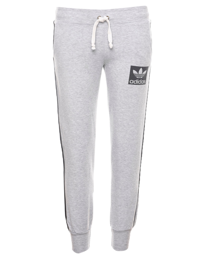 Adidas Light Grey Jogging Bottoms - W28 L26