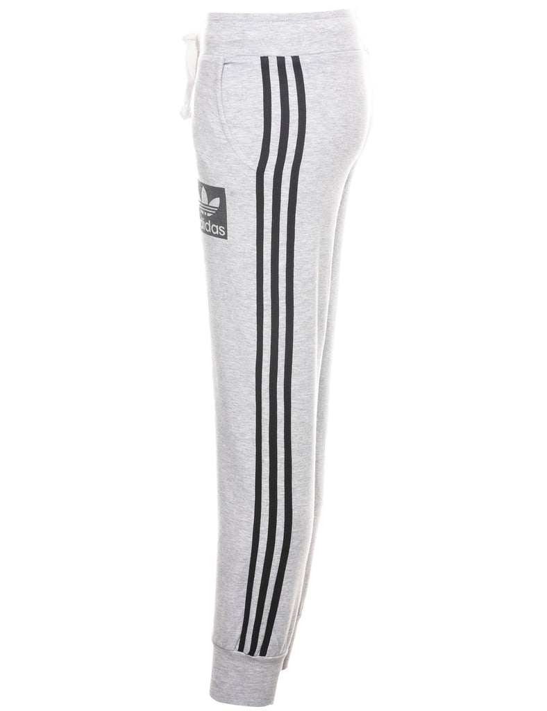 Adidas Light Grey Jogging Bottoms - W28 L26