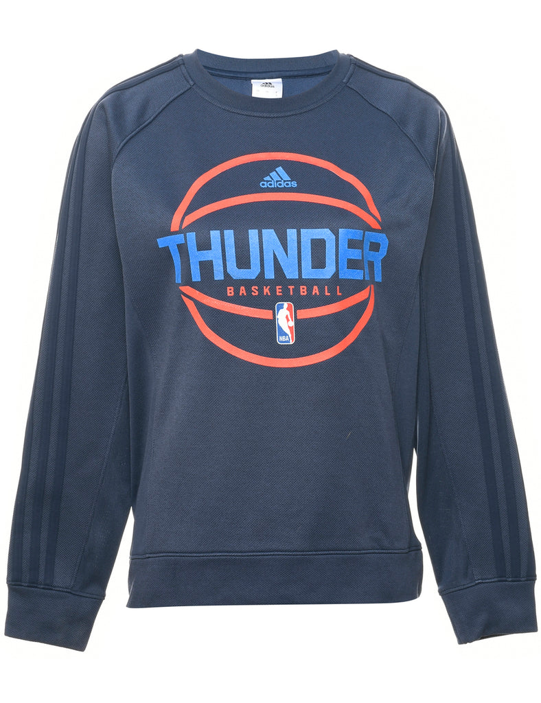Adidas NBA Thunder Sports Sweatshirt - S