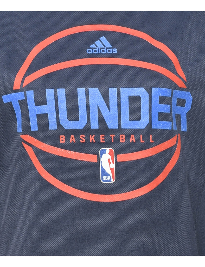 Adidas NBA Thunder Sports Sweatshirt - S