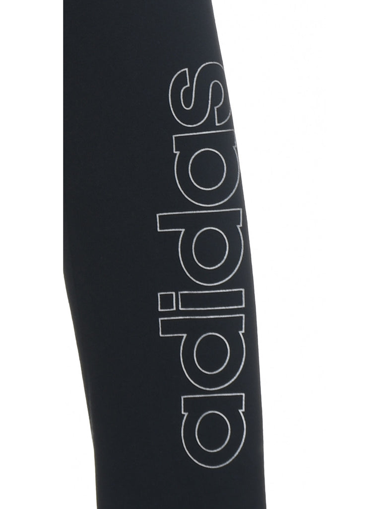 Adidas Plain Black Sweatshirt - S