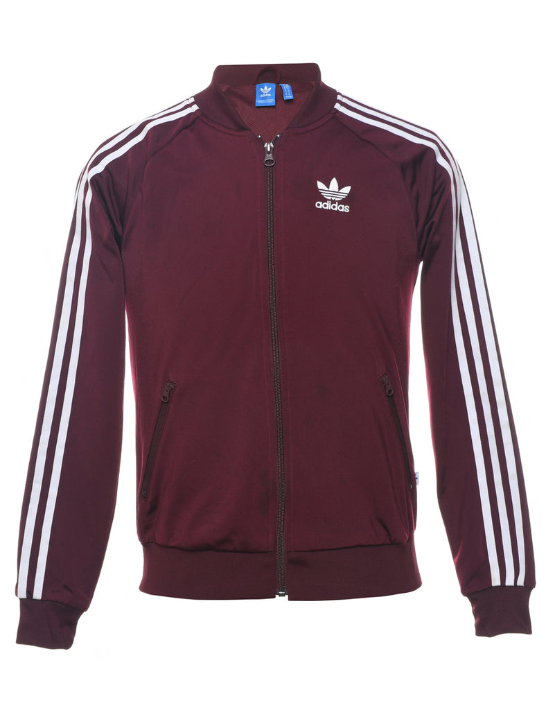 Adidas Plum Track Top - M