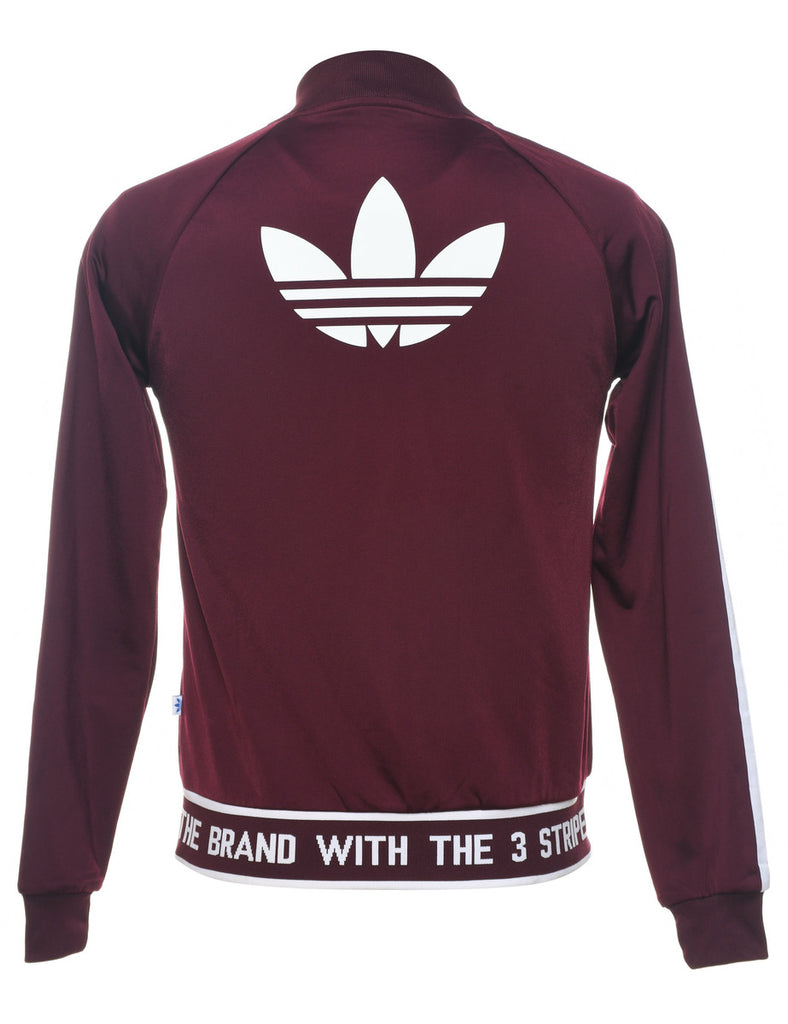 Adidas Plum Track Top - M