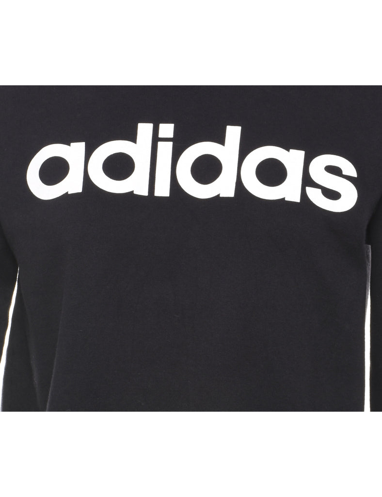 Adidas Three Stripe Hoodie - S