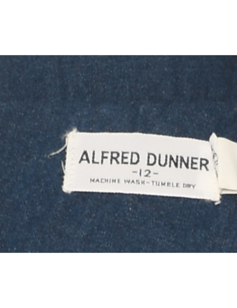 Alfred Dunner Classic Indigo Denim Jacket - L