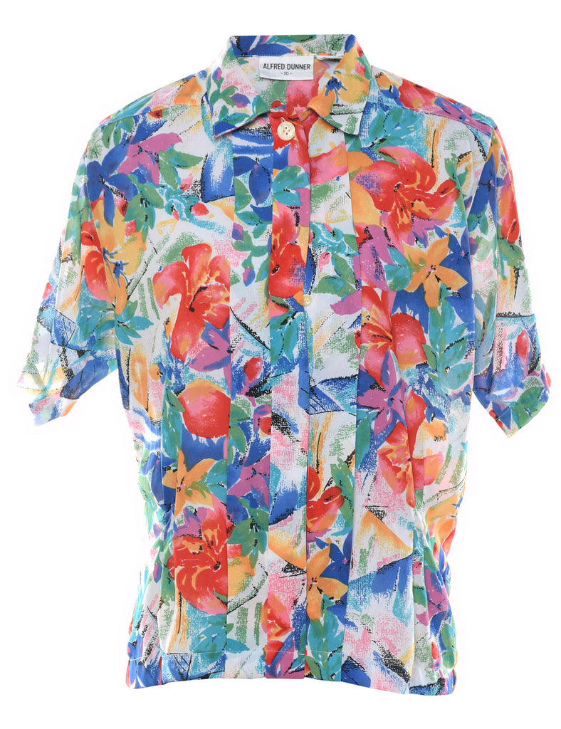 Alfred Dunner Floral Blouse - L