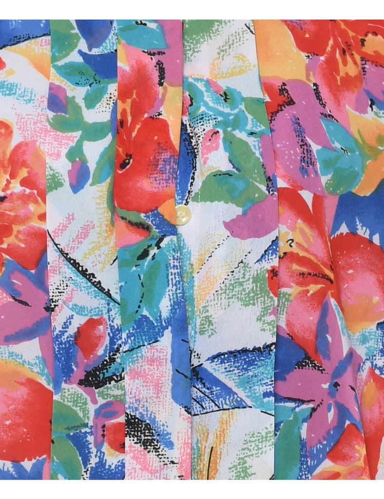 Alfred Dunner Floral Blouse - L
