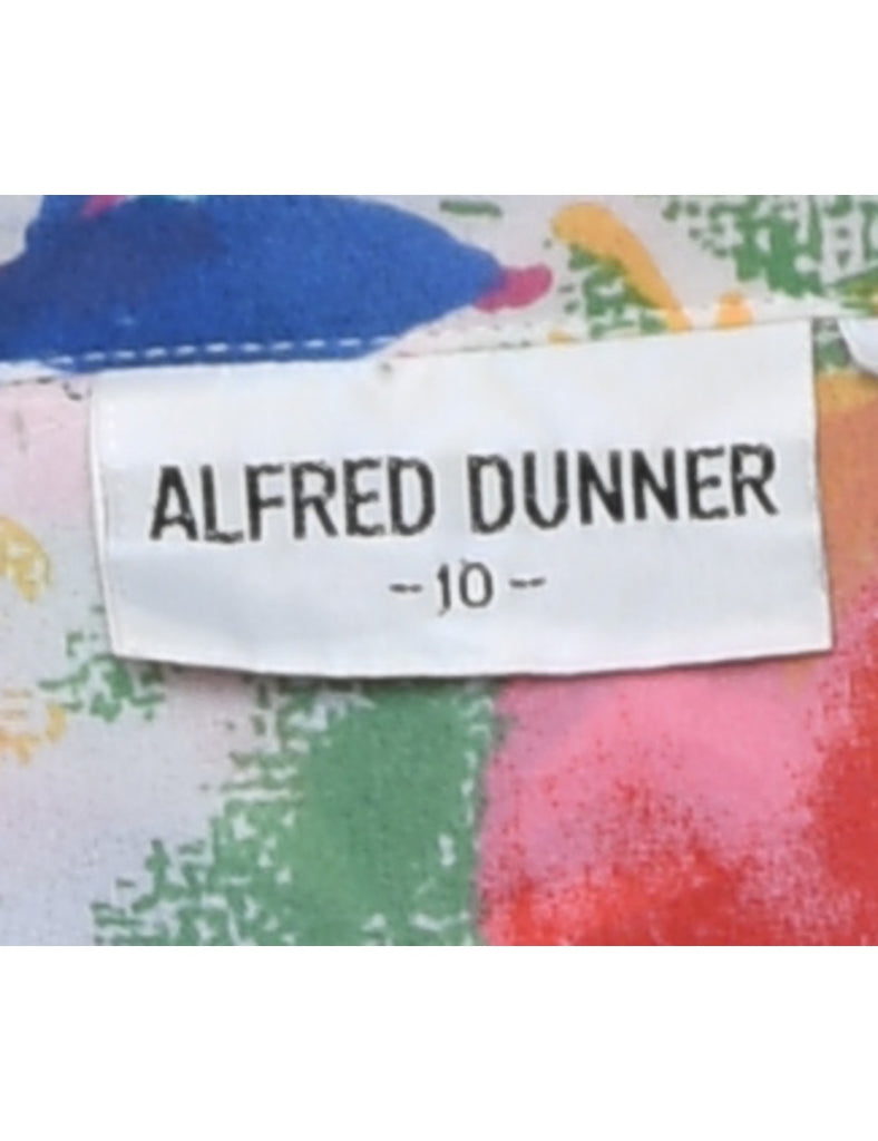 Alfred Dunner Floral Blouse - L