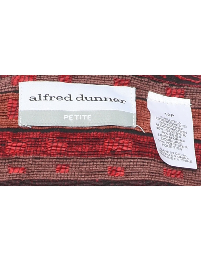 Alfred Dunner Tapestry Jacket - M