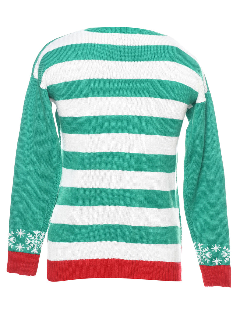 Animal Design Christmas Jumper - M