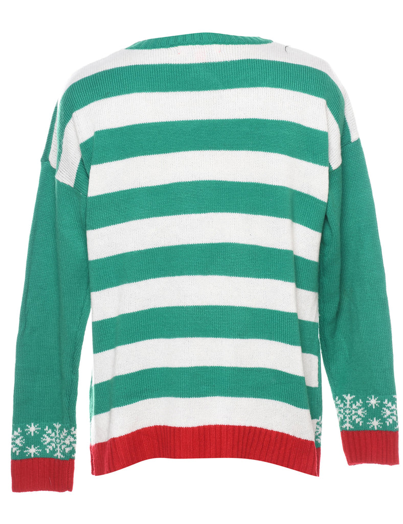 Animal Design Christmas Jumper - XL