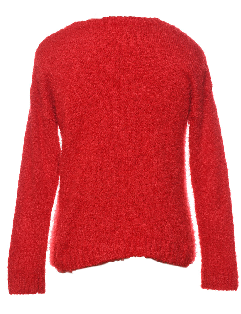 Animal Design Christmas Jumper - S