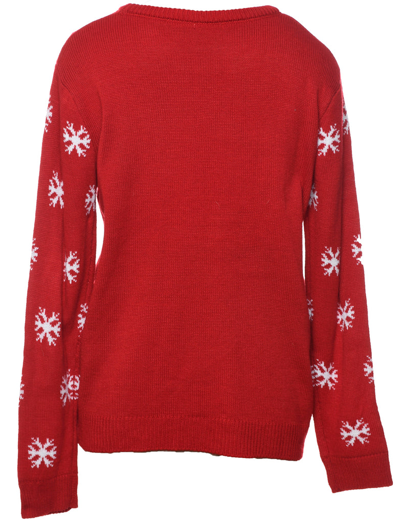 Animal Design Christmas Jumper - L