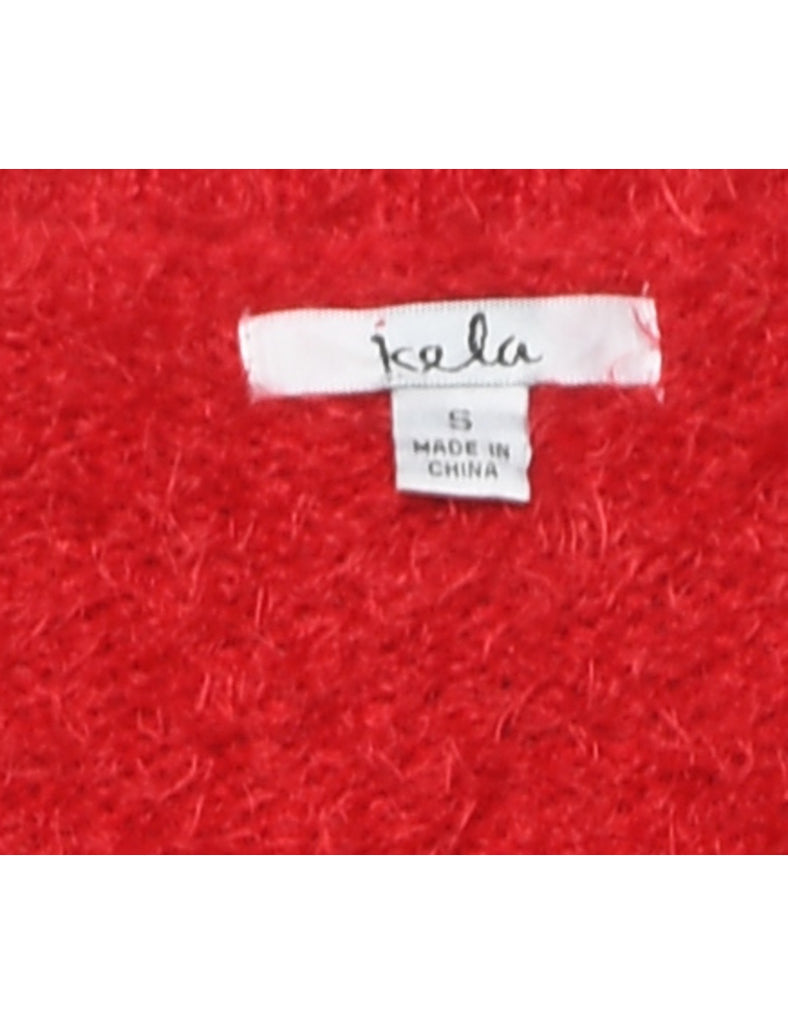 Animal Design Christmas Jumper - S