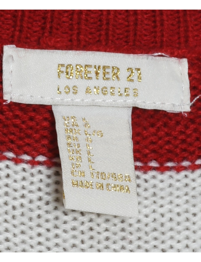 Animal Design Christmas Jumper - L